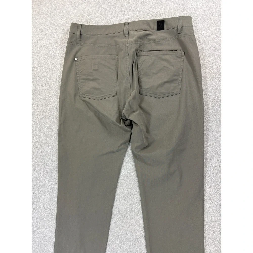 Vuori Meta‎ Athletic Fit Chino Pants (Men's 33x27) Green